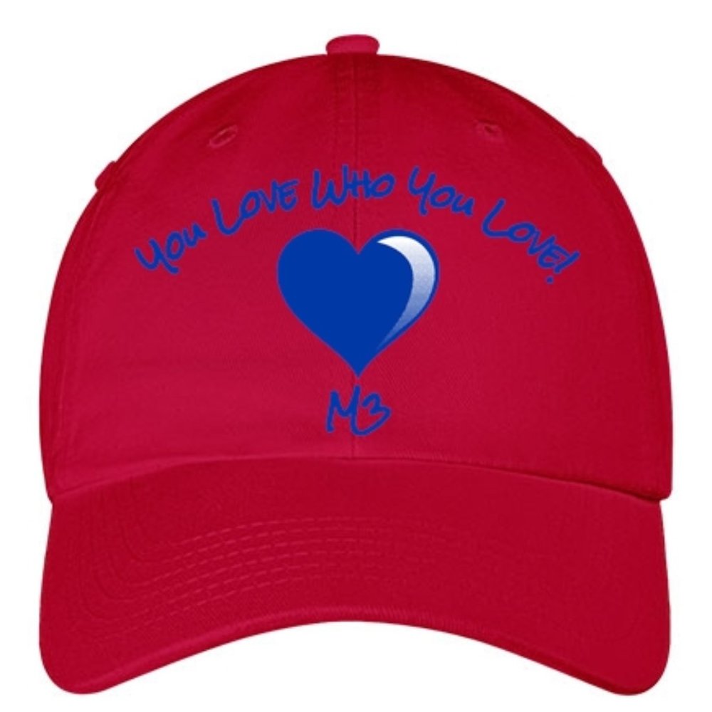 Embroidery Dad Caps (Strapback) Color- REd